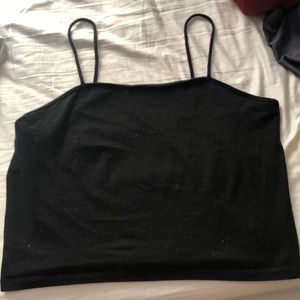 Wild Fable Black Crop Top